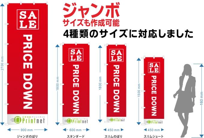オリジナルのぼり旗イメージ2